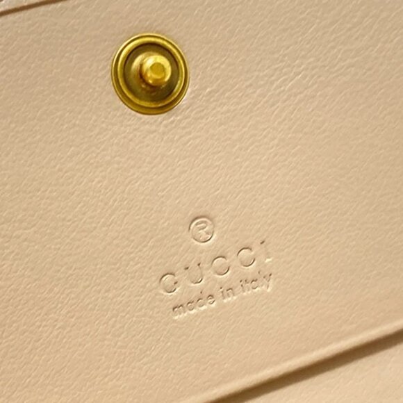 GUCCI GG Marmont Leather Bifold Wallet bran358-100425 - Picture 5 of 5